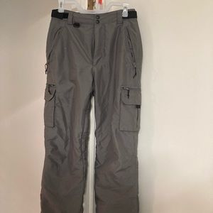 B360 gray ski pants